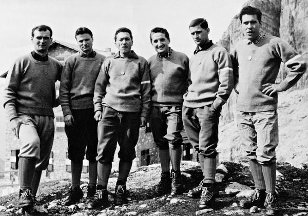 I componenti della spedizione alle Torri del Paine